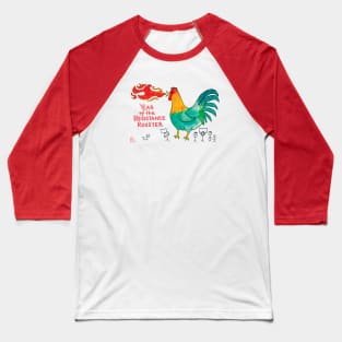 Resistance Rooster Baseball T-Shirt